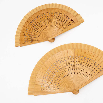 Abanico de Madera Personalizado