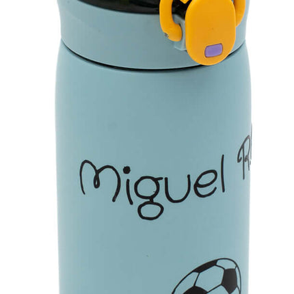 Botella Térmica para Niños Personalizada Azul