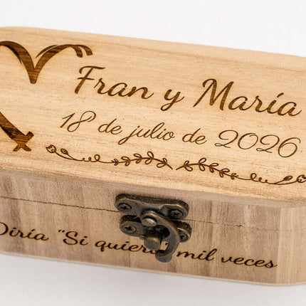 Caja de Madera Personalizada