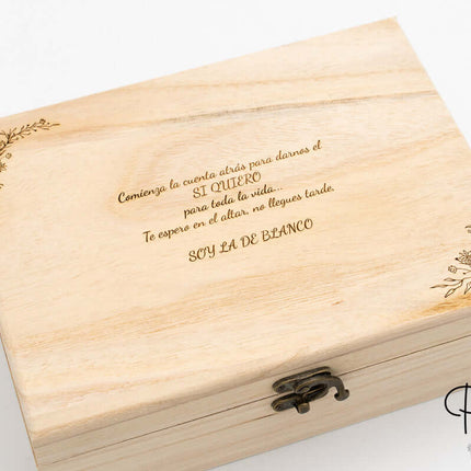 Caja de Regalo de Reloj para el Novio