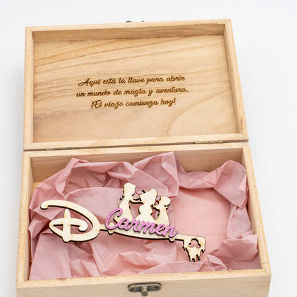 Caja Regalo para Llaves Disneyland Paris