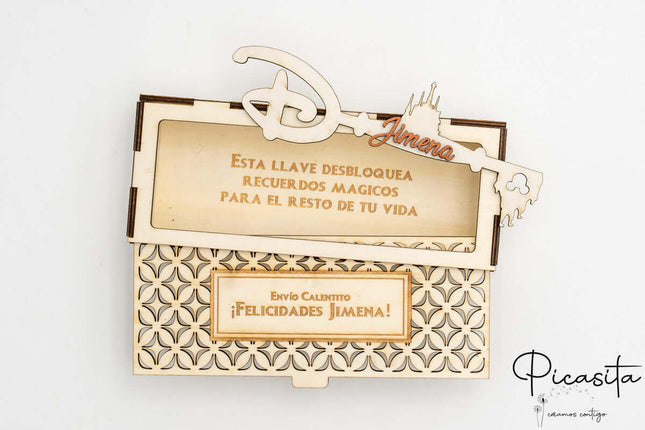 Caja Regalo para Llaves Disneyland Paris