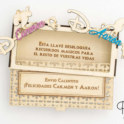 Caja Regalo para Llaves Disneyland Paris
