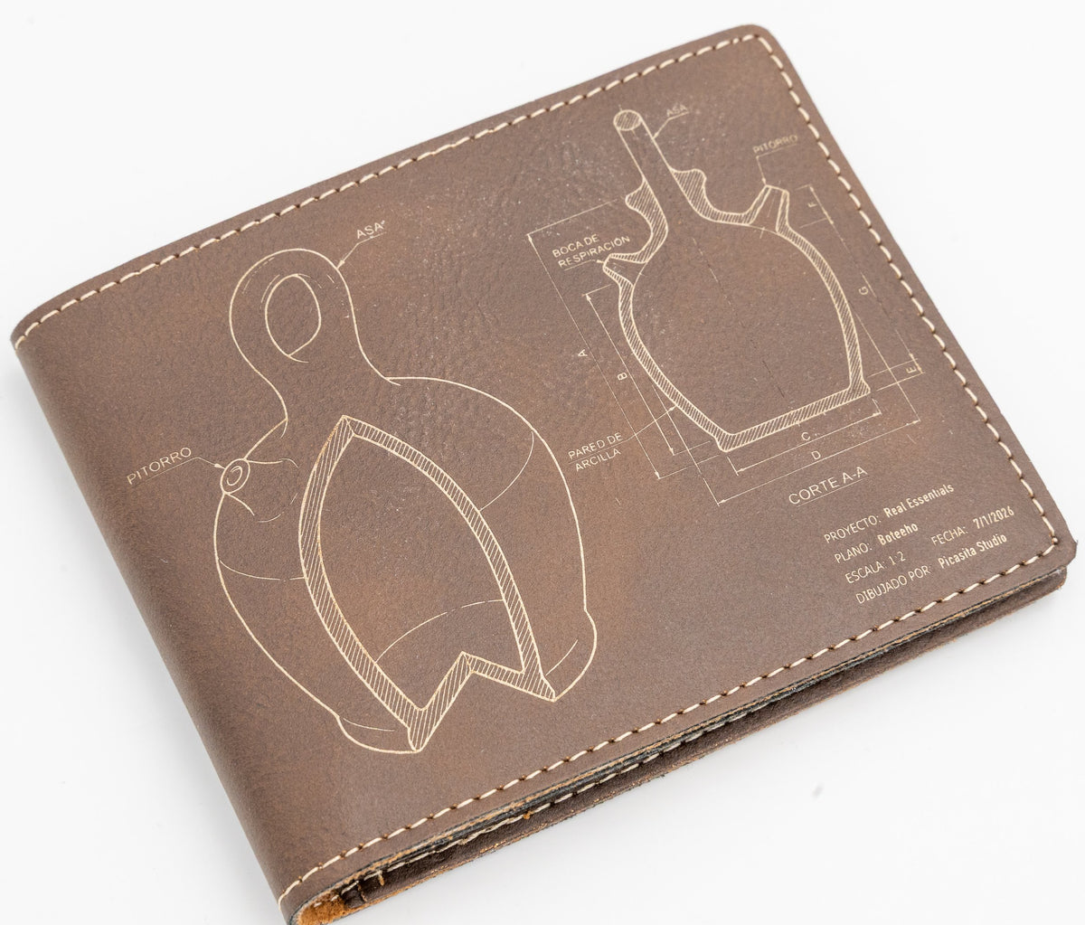 Cartera de Cuero Personalizada