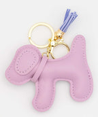 Colgantes para Bolsos de Cuero PU Otros Perros Fucsia