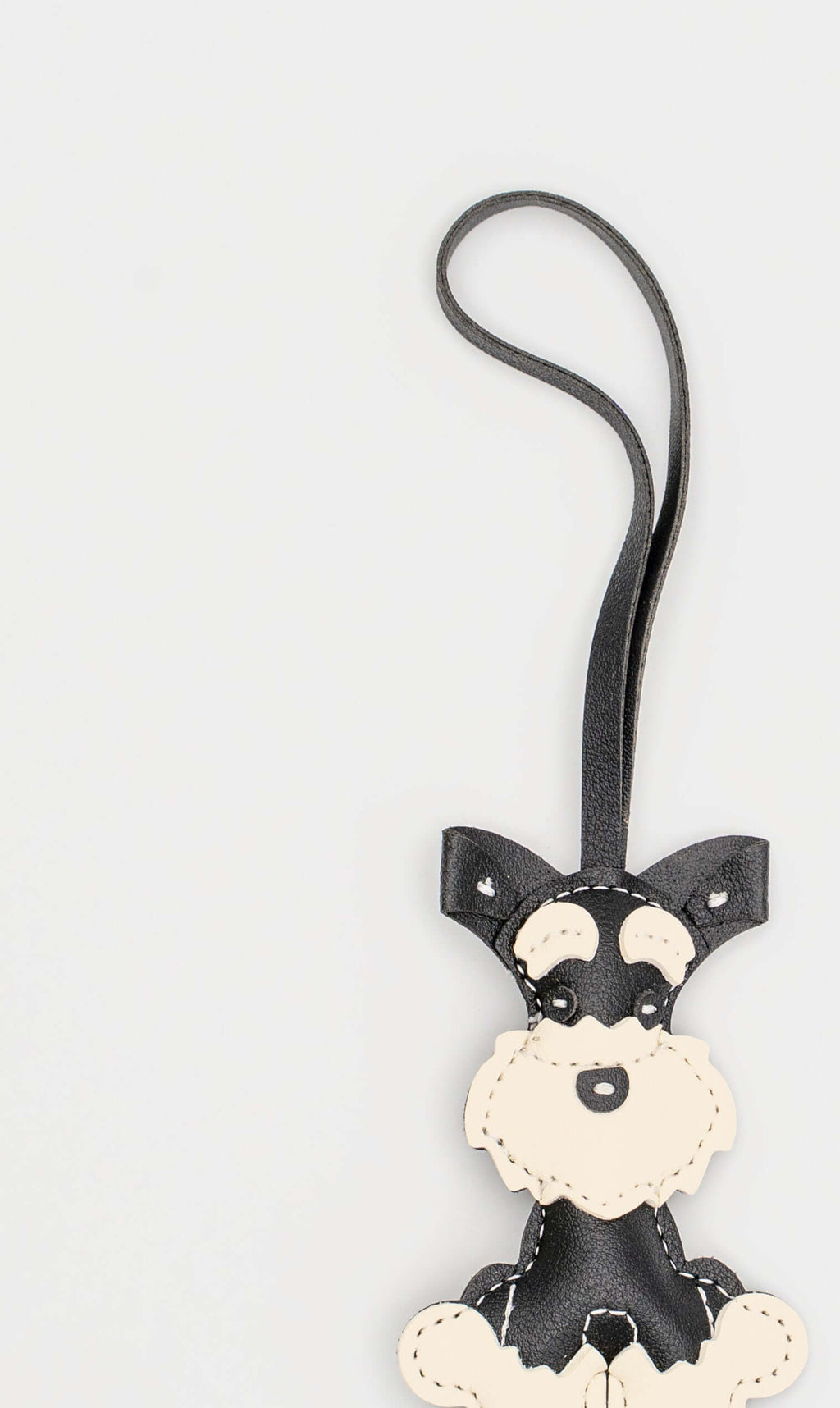 Colgantes para Bolsos de Cuero PU Otros Perros Gris