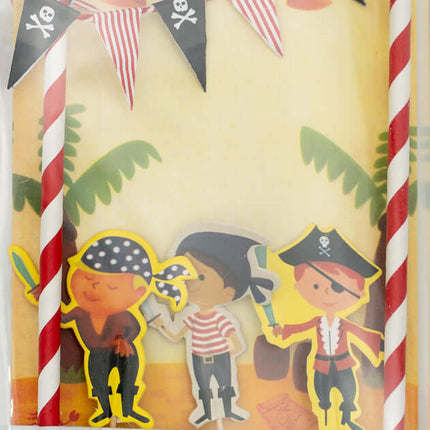 Decoración Tartas de Cumpleaños | Topper Tarta Temático Piratas