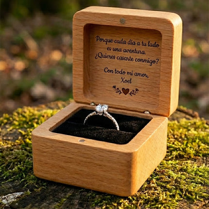 Caixa para Alianças de Casamento e Noivado