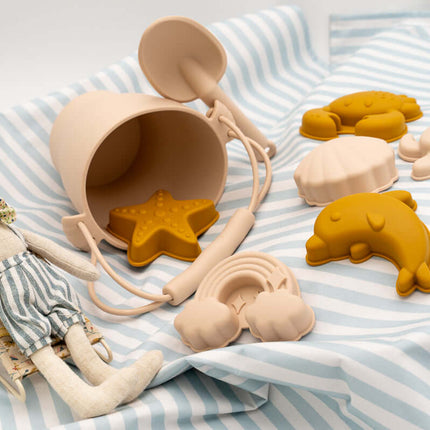 Kit de Cubos de Playa y Animales de silicona personalizados