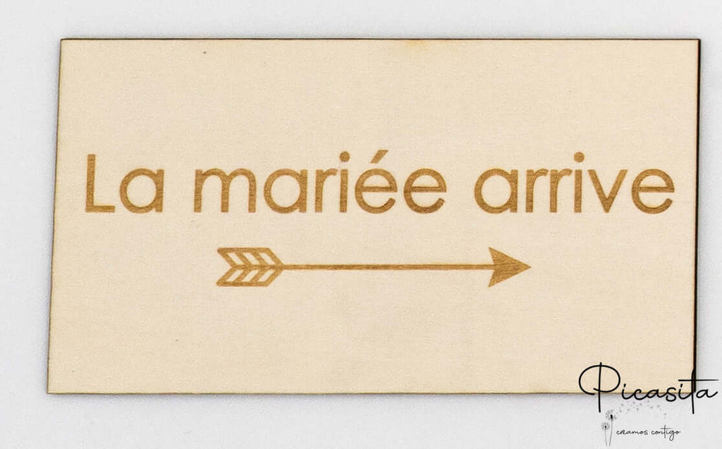 la mariee arrive