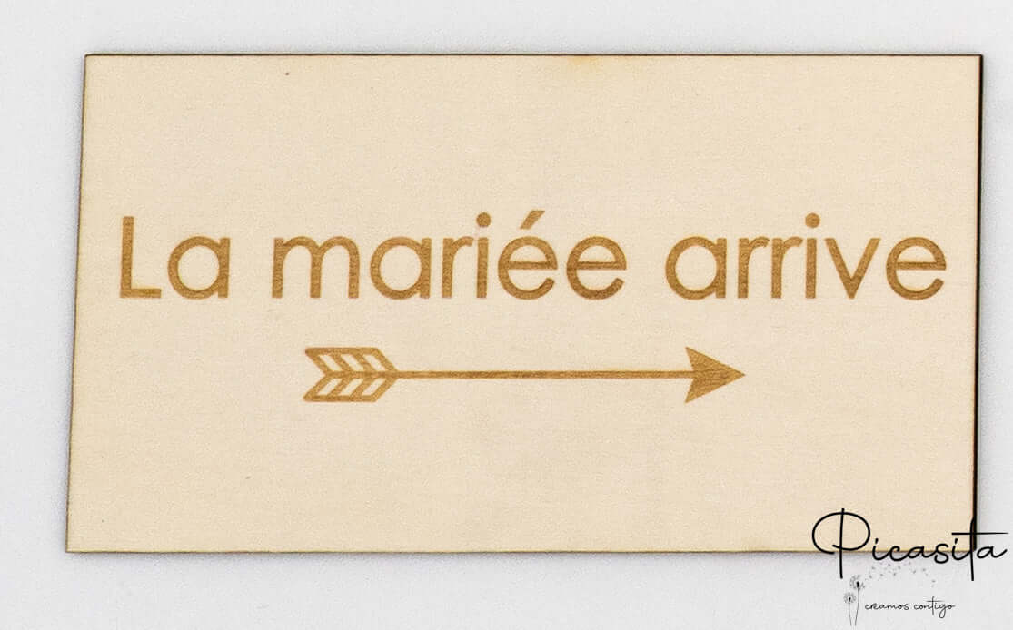 la mariee arrive
