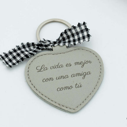 Llavero Corazón Personalizado