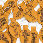 Oval 58x40 mm / Madeira - Preto