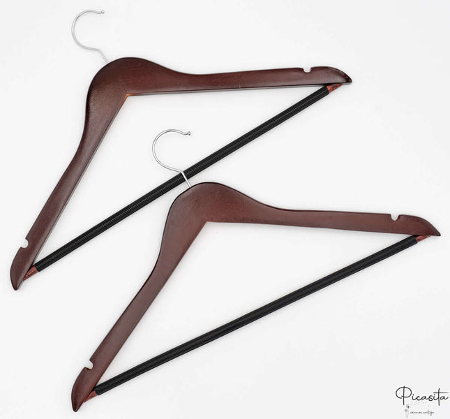 Perchas Adulto Personalizadas Tono Oscuro