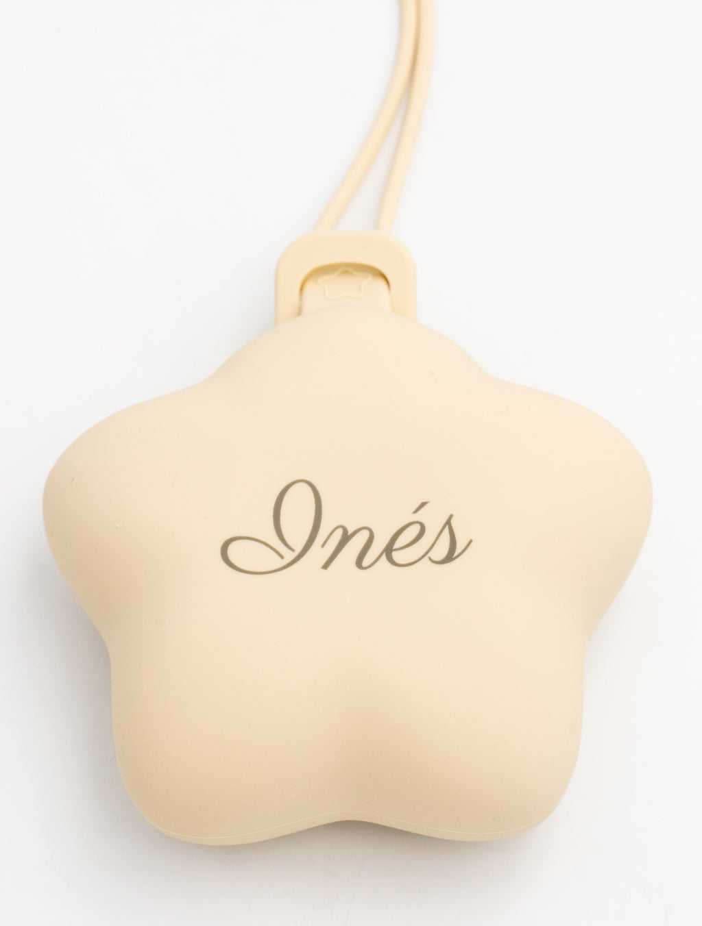 Portachupetes Personalizado de Silicona (Estrella)