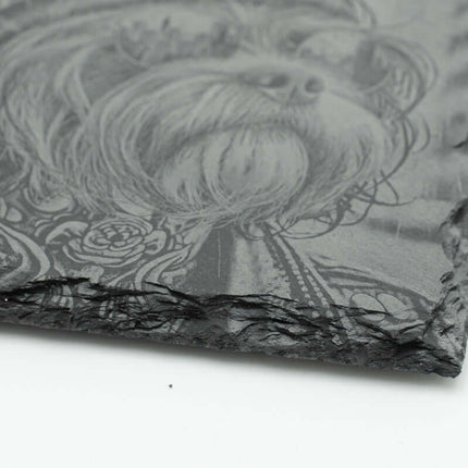 Posavasos de Pizarra Cuadrados Personalizados Grabar Foto Alta Resolución