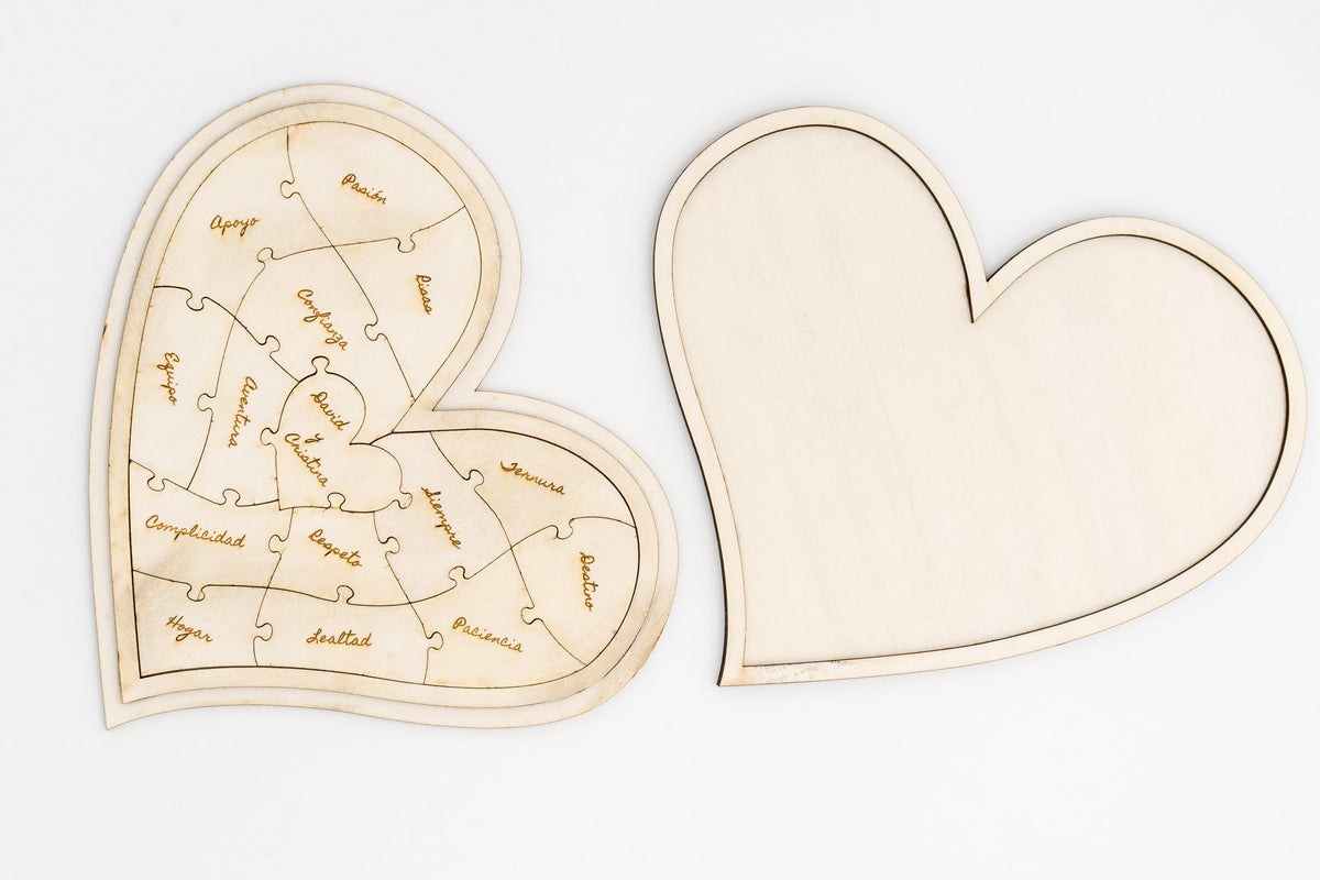 Regalo de San Valentin: Puzzle de Palabras