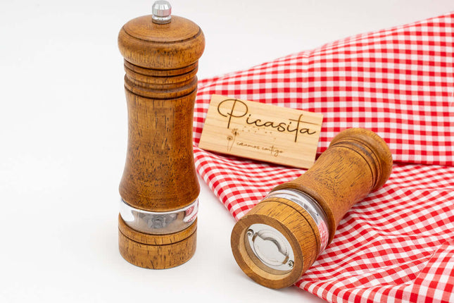 Salero de Madera de Acacia Personalizado