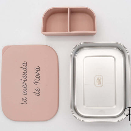 Tuppers de Silicona y Acero Inoxidable XL