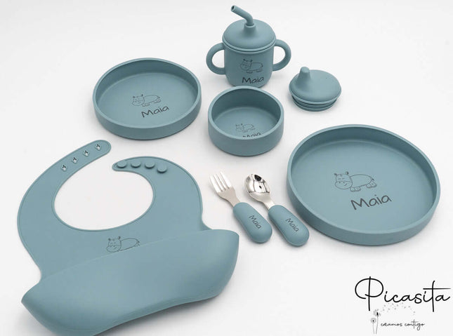 Vajilla para Bebé Personalizada 7 Piezas