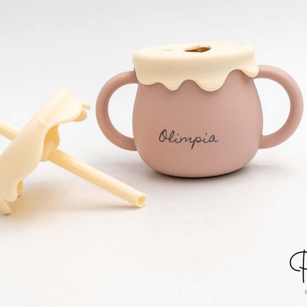 Vaso Para Niños Modelo Tarro de Miel